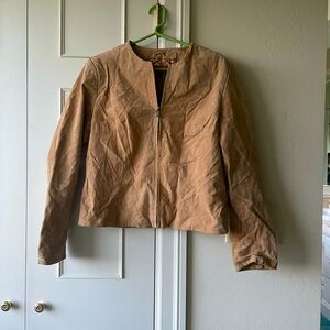 Vintage MAX USA Suede Leather Jacket size L
